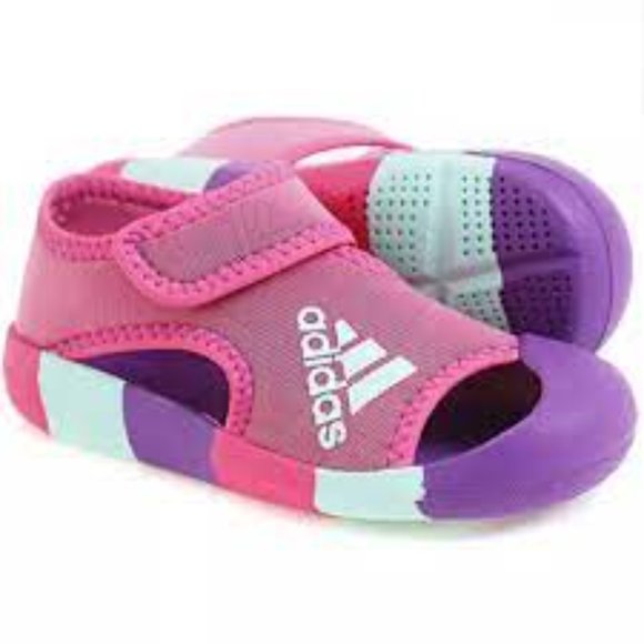 adidas Other - Adidas Toddler Girls Pink/Purple/Mint Altaventure Water Shoes